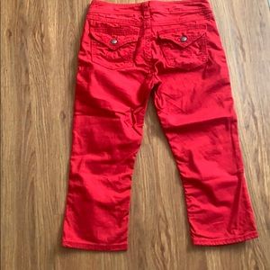 Silver suki Capri size 28